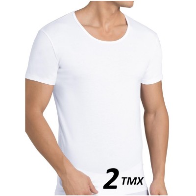 ΦΑΝΕΛΑ SLOGGI MEN SH03 O-NECK 01 ΛΕΥΚΟ 2ΤΜΧ 